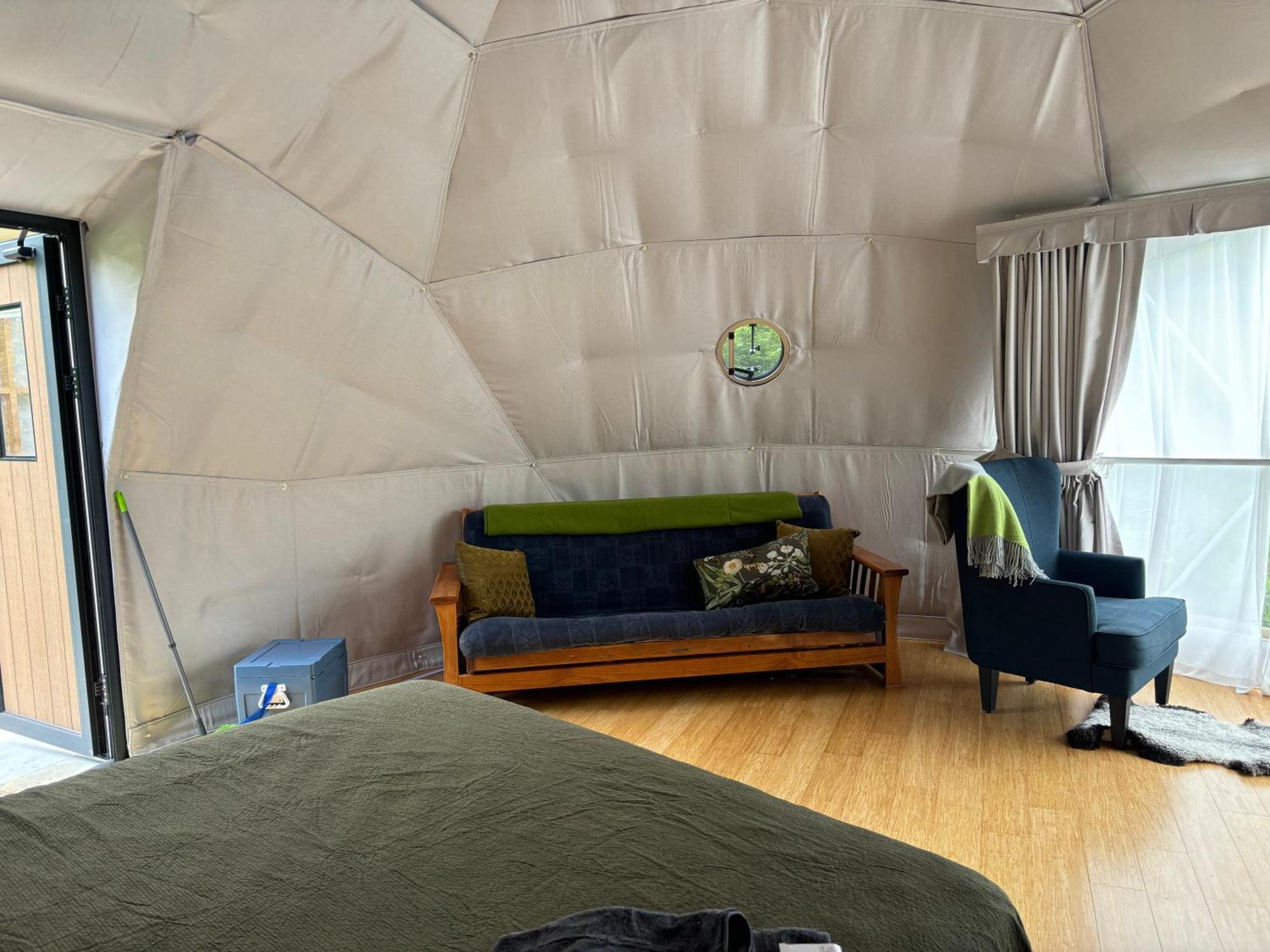 Takahuri Glamping Domes Whanganui Exteriör bild