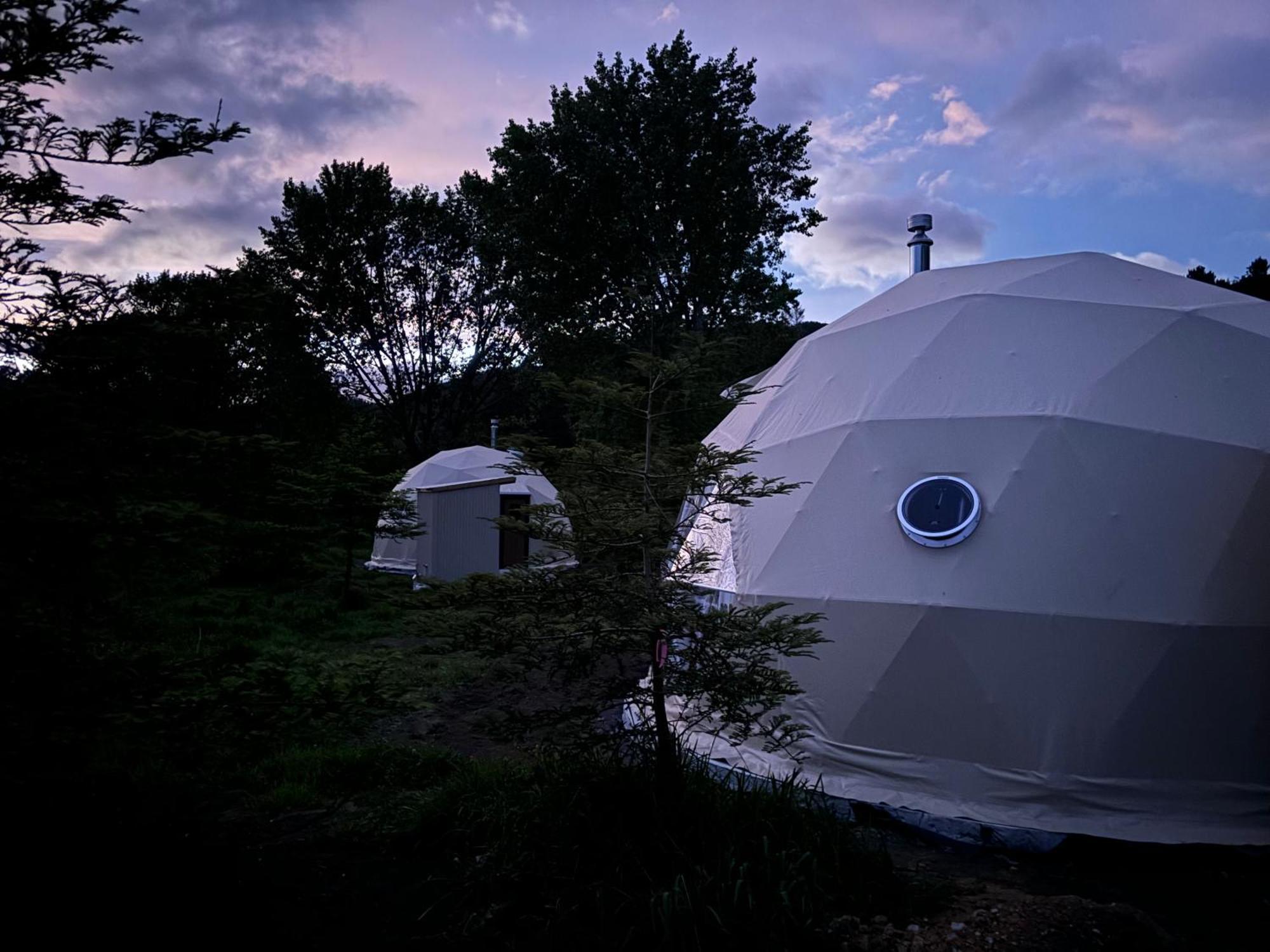 Takahuri Glamping Domes Whanganui Exteriör bild