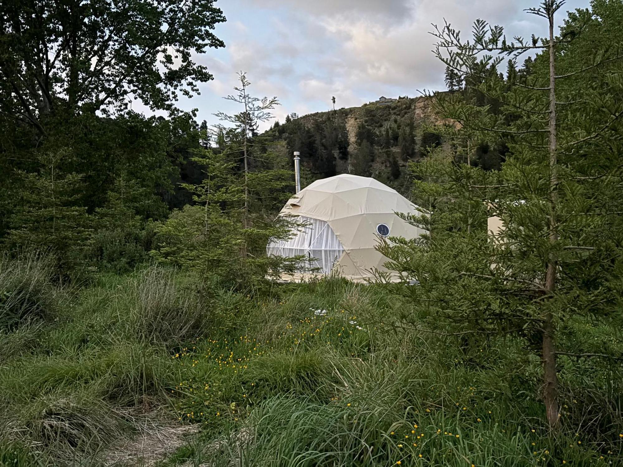 Takahuri Glamping Domes Whanganui Exteriör bild
