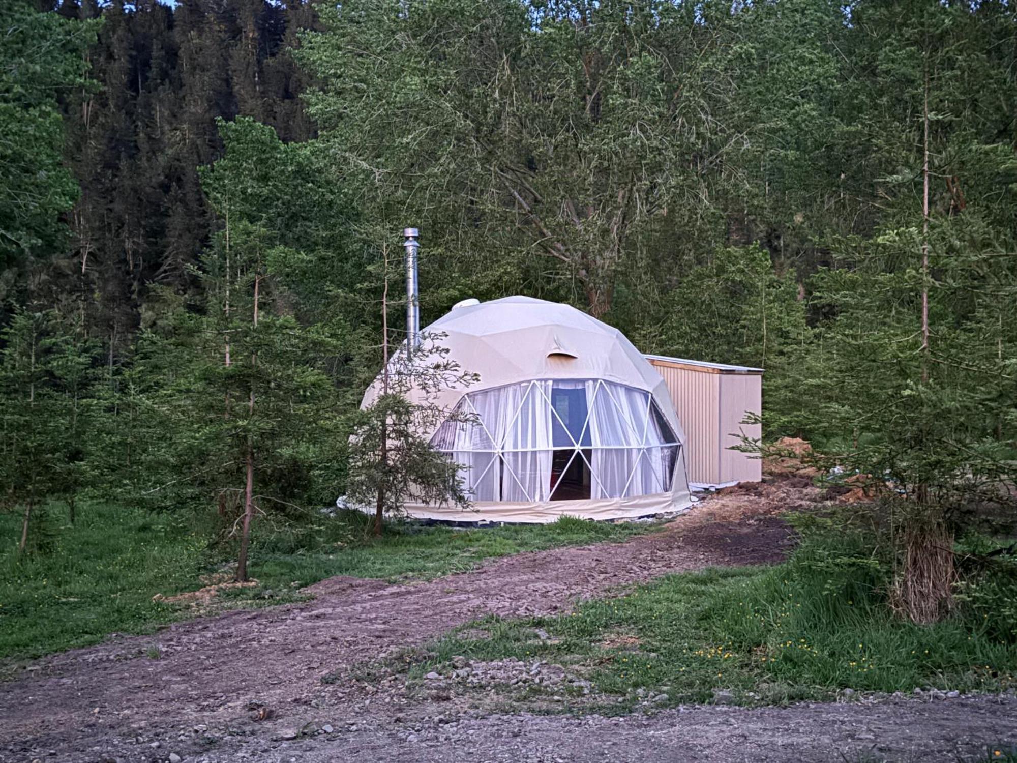 Takahuri Glamping Domes Whanganui Exteriör bild