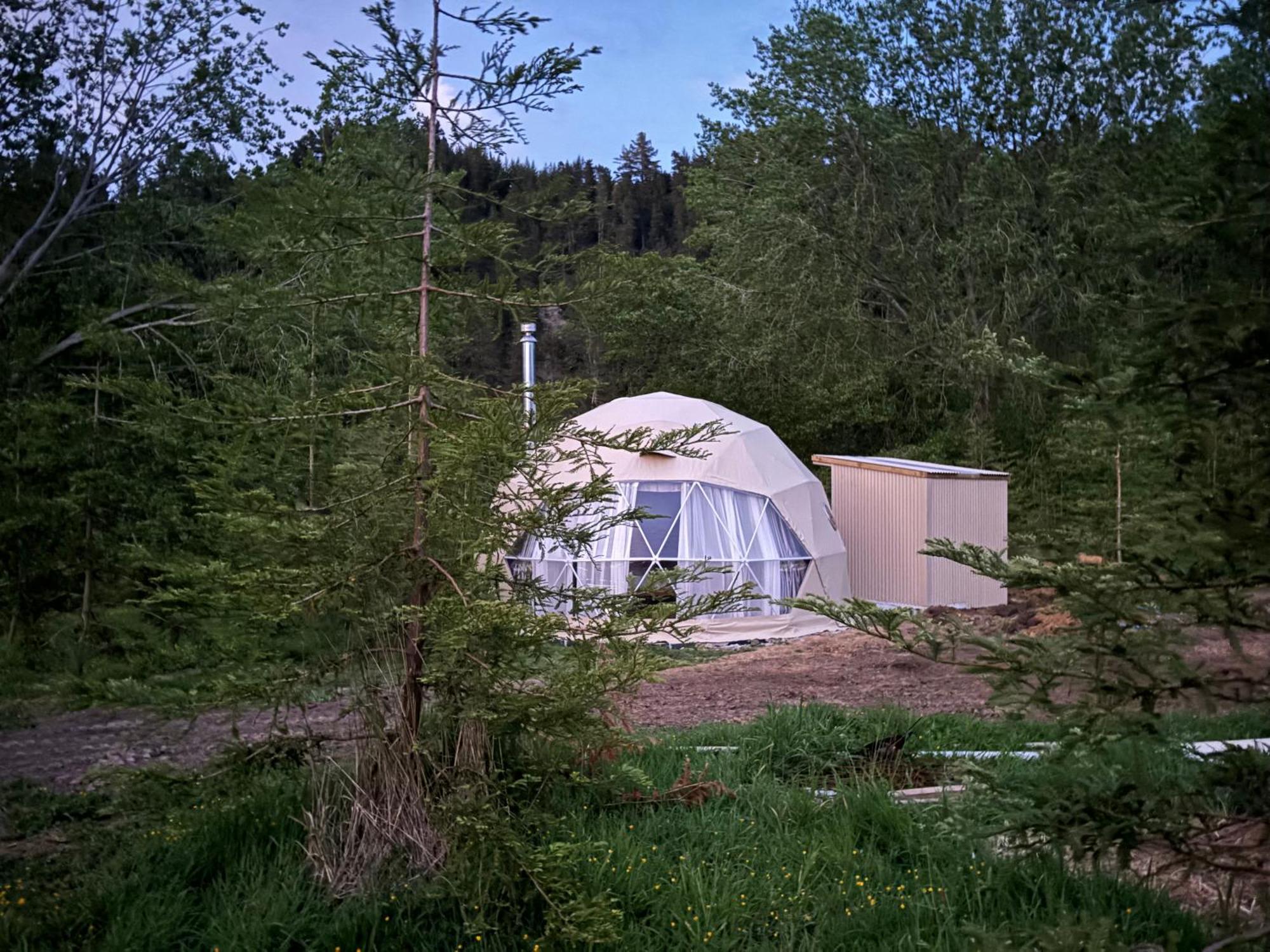 Takahuri Glamping Domes Whanganui Exteriör bild