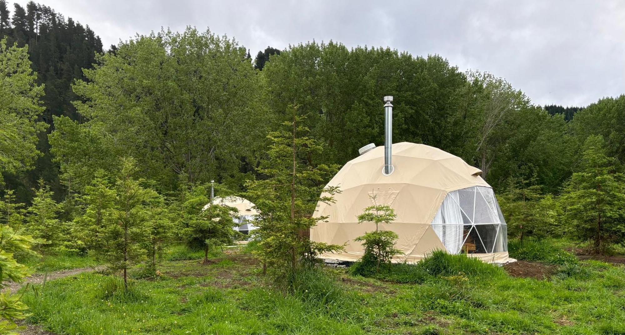 Takahuri Glamping Domes Whanganui Exteriör bild