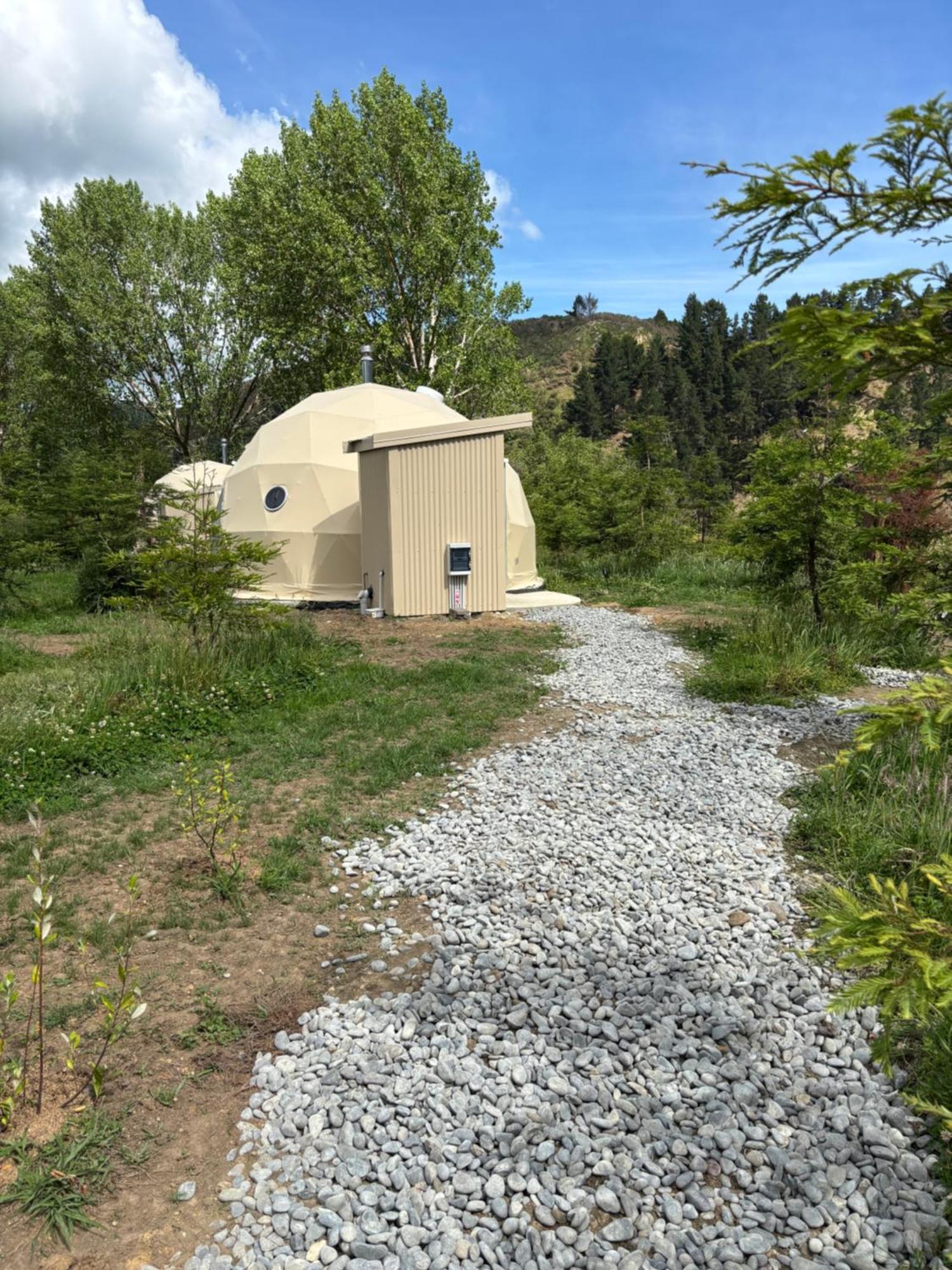 Takahuri Glamping Domes Whanganui Exteriör bild